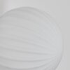 Chehalis Lampa ścienna - Szkło 10 cm Biały, 1-punktowy
