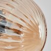 Chehalis Lampa ścienna - Szkło 15 cm W kolorze bursztynu, 1-punktowy