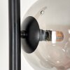Remaisnil Lampa Stojąca - Szkło 15 cm W kolorze bursztynu, Przydymiony, 3-punktowe