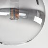 Chehalis Lampa Sufitowa - Szkło 10 cm, 12 cm, 15 cm W kolorze bursztynu, Przezroczysty, Przydymiony, 10-punktowe
