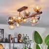 Chehalis Lampa Sufitowa - Szkło 10 cm, 12 cm, 15 cm W kolorze bursztynu, Przezroczysty, Przydymiony, 10-punktowe