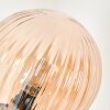 Bernado Lampa Stojąca - Szkło 12 cm W kolorze bursztynu, 6-punktowe