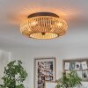 Mulstrand Lampa Sufitowa 50 cm Czarny, 4-punktowe, Zdalne sterowanie