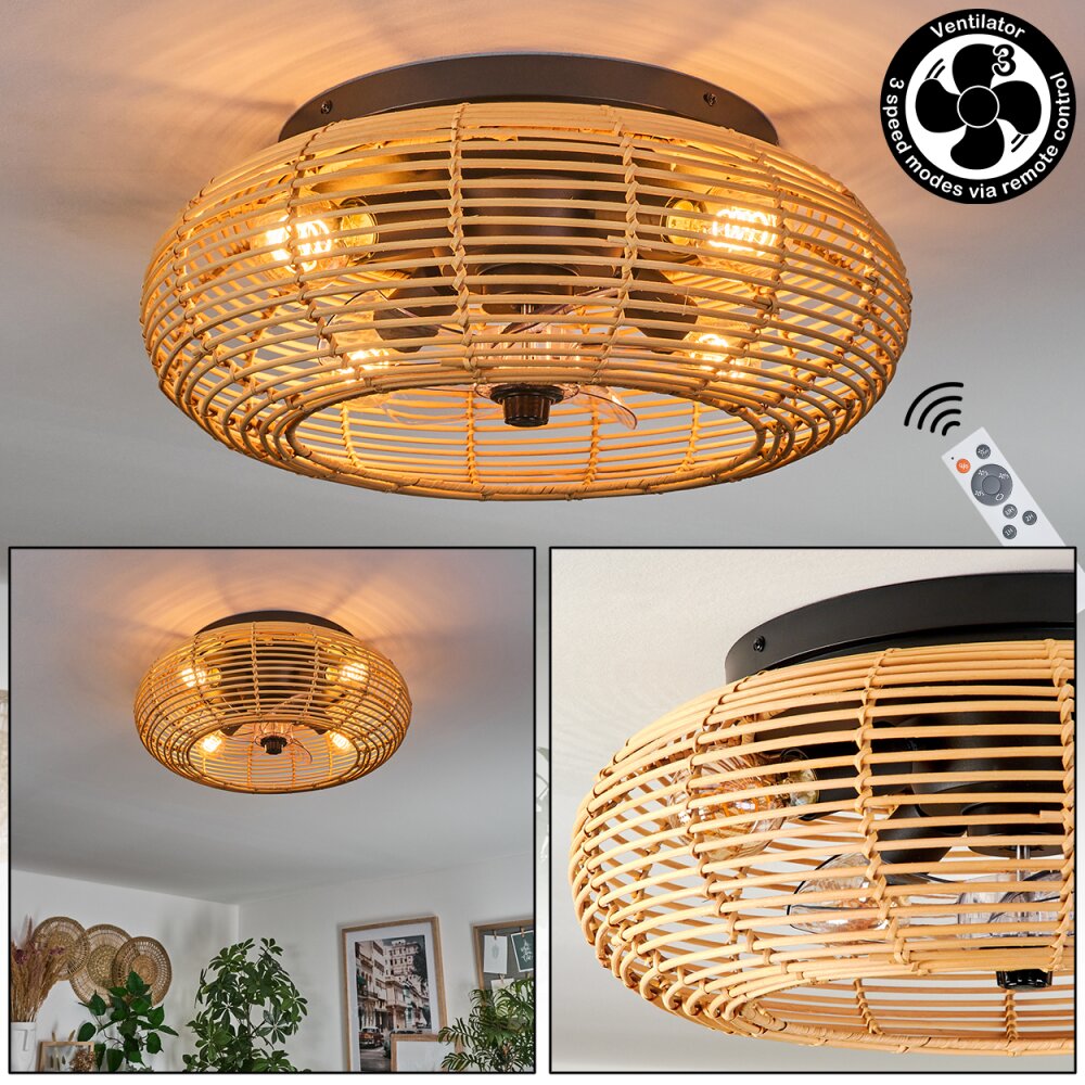 Mulstrand Lampa Sufitowa 50 cm Czarny, 4-punktowe main product photo