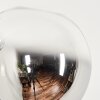 Bernado Lampa Stojąca - Szkło 12 cm Przezroczysty, Przydymiony, 3-punktowe