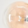 Remaisnil Lampa Stojąca - Szkło 15 cm W kolorze bursztynu, Przezroczysty, 3-punktowe