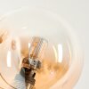 Bernado Lampa Stojąca - Szkło 10 cm W kolorze bursztynu, Przezroczysty, 5-punktowe