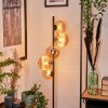 Remaisnil Lampa Stojąca - Szkło 15 cm W kolorze bursztynu, 5-punktowe