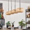 Ripoll Lampa Wisząca - Szkło 25 cm Ecru, 4-punktowe