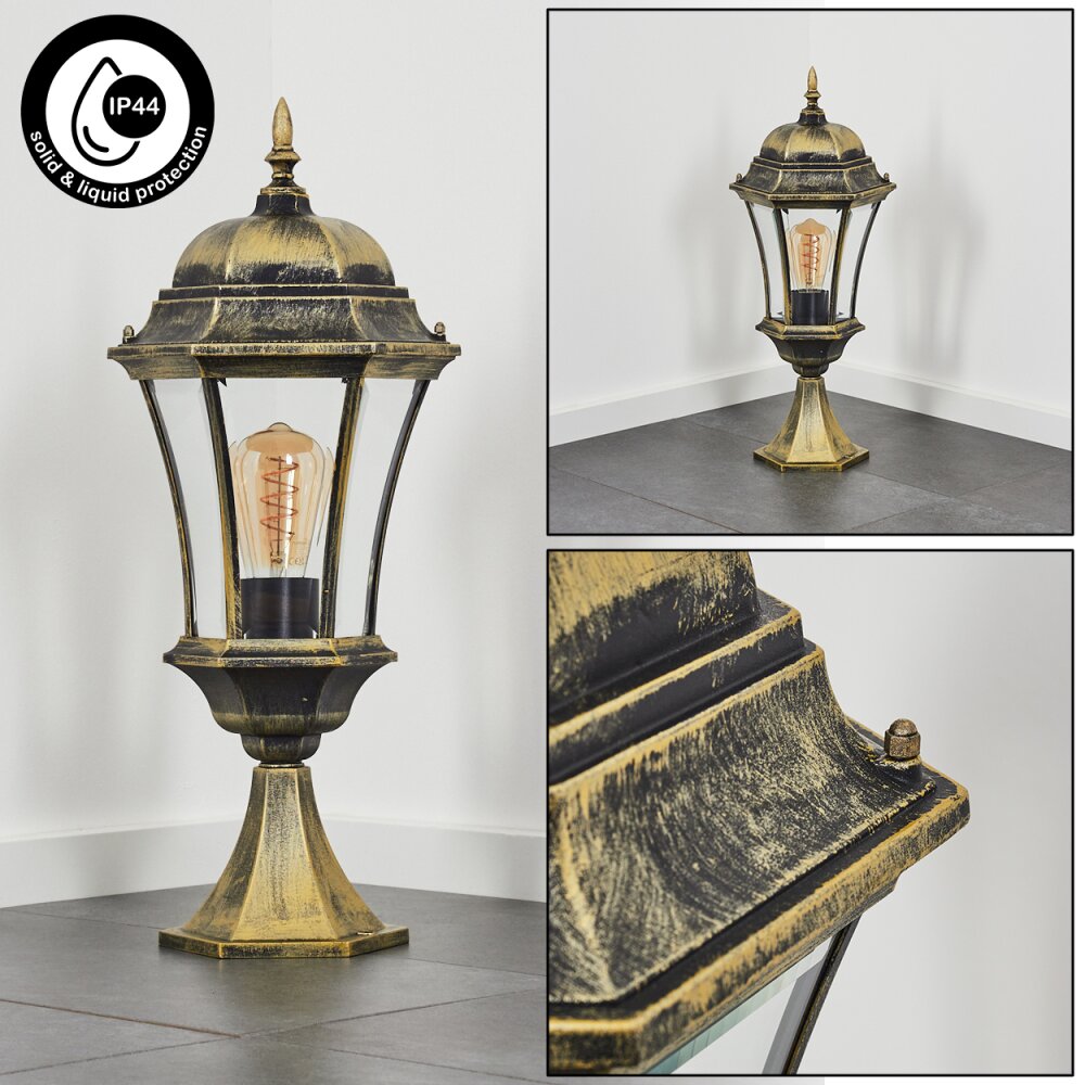 Etoe Lampa na cokół Brązowy, Złoty, Czarny, 1-punktowy main product photo