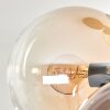 Gastor Lampa Sufitowa - Szkło 15 cm W kolorze bursztynu, Przezroczysty, Przydymiony, 4-punktowe