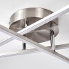 Tornio Lampa Sufitowa LED Nikiel matowy, 3-punktowe