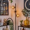 Gastor Lampa Stojąca - Szkło 15 cm W kolorze bursztynu, Przezroczysty, 3-punktowe