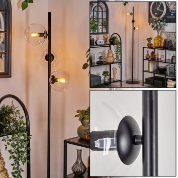 Gastor Lampa Stojąca - Szkło 15 cm Przezroczysty, 3-punktowe Gastor Lampa Stojąca - Szkło 15 cm Przezroczysty, 3-punktowe