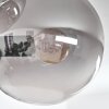 Gastor Lampa Sufitowa - Szkło 15 cm Przydymiony, 4-punktowe
