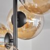 Gastor Lampa Sufitowa - Szkło 15 cm W kolorze bursztynu, 4-punktowe