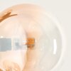 Remaisnil Lampa Stojąca - Szkło 12 cm W kolorze bursztynu, Przezroczysty, 6-punktowe
