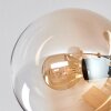 Gastor Lampa Sufitowa - Szkło 15 cm W kolorze bursztynu, Przezroczysty, Przydymiony, 6-punktowe