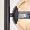 Gastor Lampa Stojąca - Szkło 15 cm W kolorze bursztynu, Przezroczysty, Przydymiony, 5-punktowe