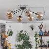 Gastor Lampa Sufitowa - Szkło 15 cm W kolorze bursztynu, 6-punktowe
