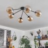 Gastor Lampa Sufitowa - Szkło 15 cm W kolorze bursztynu, 6-punktowe
