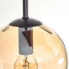 Gastor Lampa Sufitowa - Szkło 15 cm W kolorze bursztynu, Przezroczysty, 5-punktowe