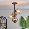 Chehalis Lampa Sufitowa - Szkło 12 cm bursztynowy, przezroczysty, przydymiony, 4-punktowe