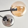 Gastor Lampa Sufitowa - Szkło 15 cm W kolorze bursztynu, Przydymiony, 6-punktowe