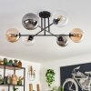 Gastor Lampa Sufitowa - Szkło 15 cm W kolorze bursztynu, Przezroczysty, Przydymiony, 6-punktowe