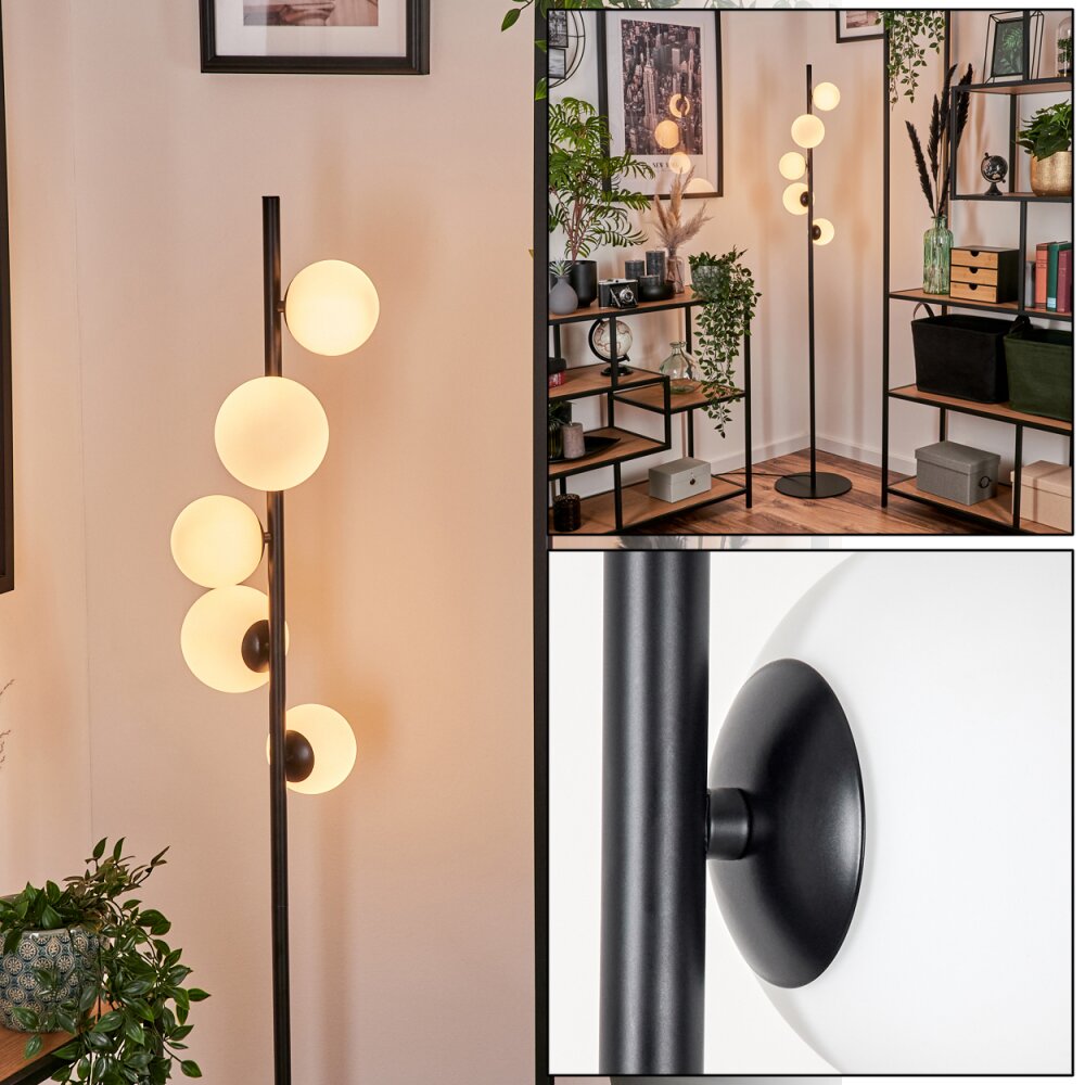 Remaisnil Lampa Stojąca - Szkło 10 cm, 12 cm Biały, 5-punktowe main product photo