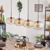 Apedo Lampa Wisząca - Szkło 30 cm W kolorze bursztynu, Przezroczysty, 4-punktowe