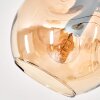 Ripoll Lampa Stojąca - Szkło 15 cm W kolorze bursztynu, 5-punktowe