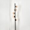 Remaisnil Lampa Stojąca - Szkło 10 cm, 12 cm W kolorze bursztynu, Przezroczysty, 5-punktowe
