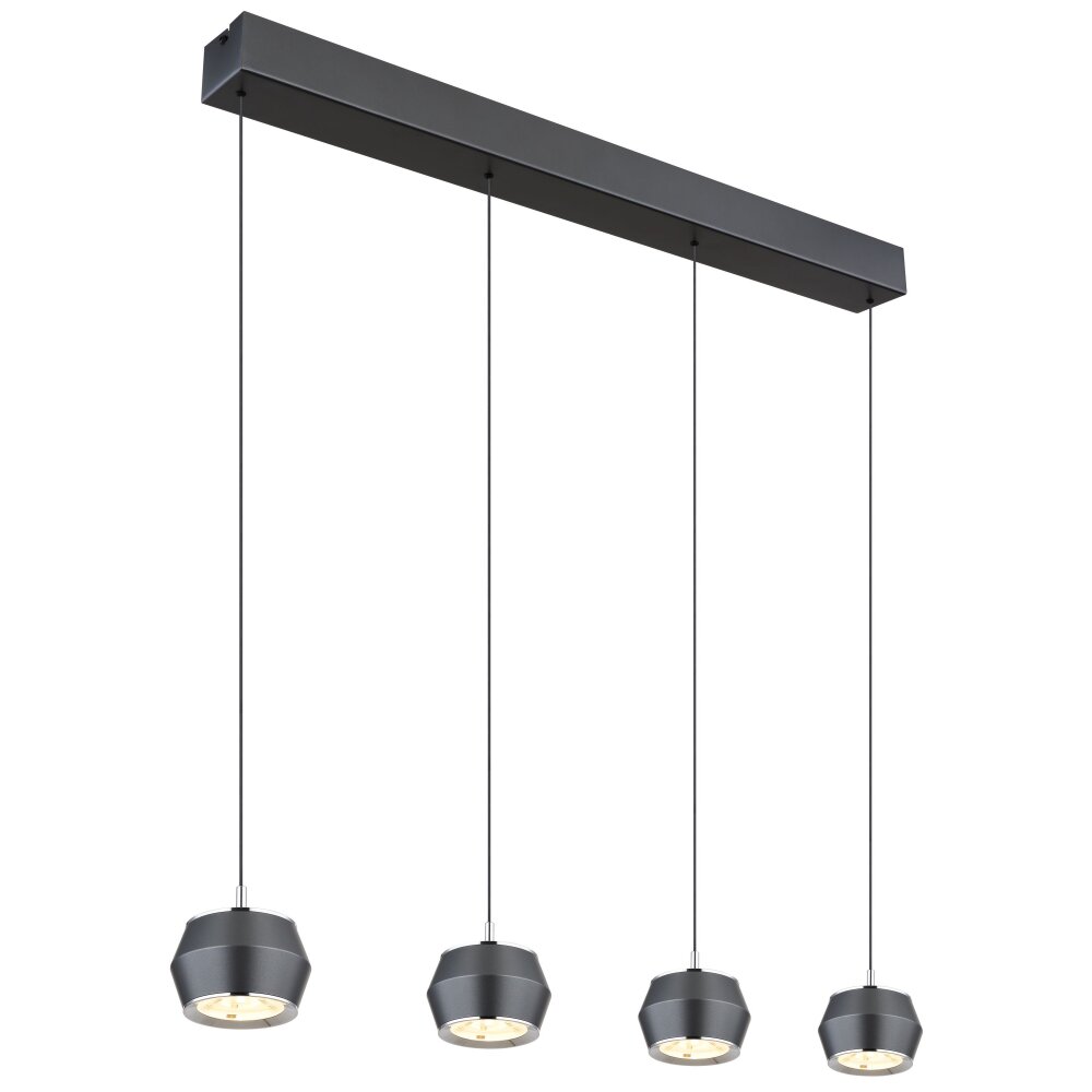 Globo MARTHY Lampa Wisząca LED Szary, 4-punktowe main product photo