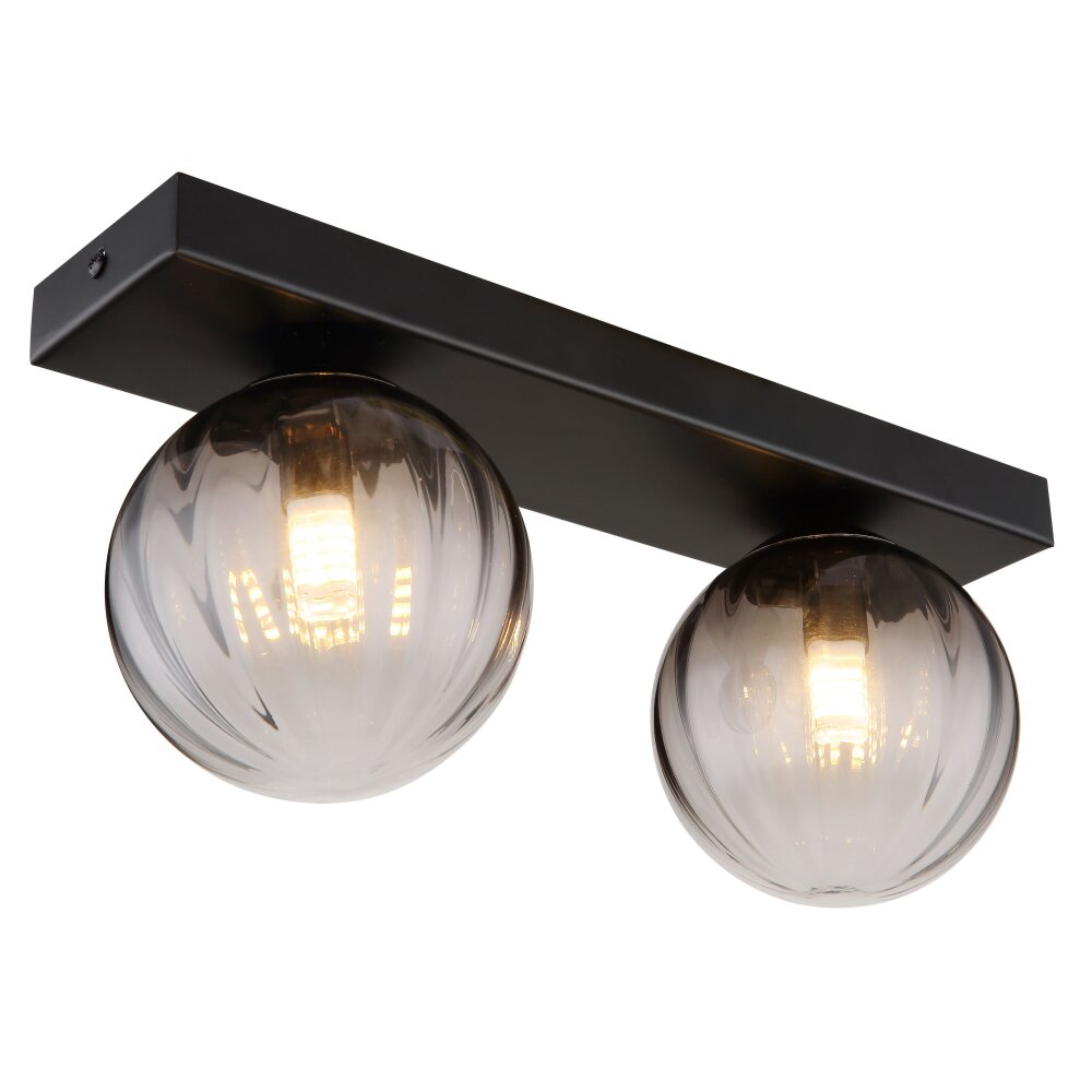 Globo DALLERTA Lampa ścienna Czarny, 2-punktowe main product photo
