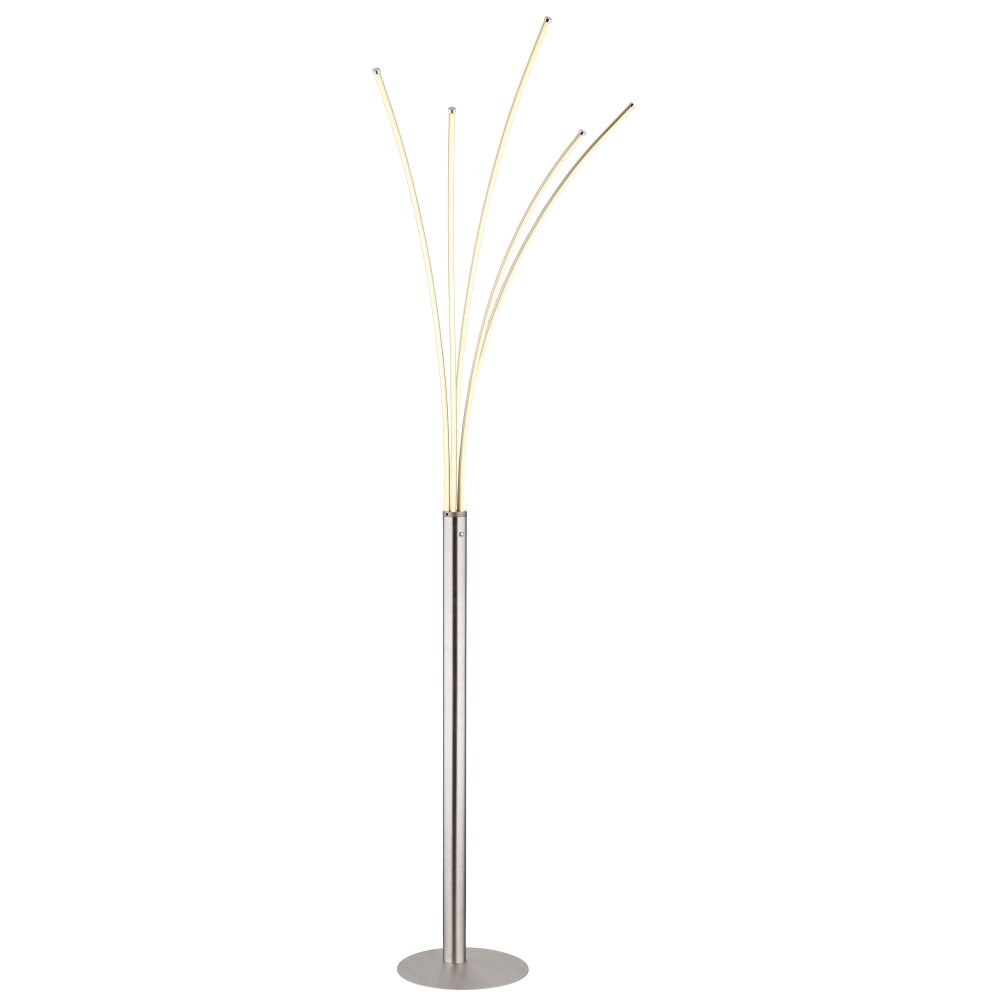Globo BIZZY Lampa Stojąca LED Chrom, Nikiel matowy, 1-punktowy main product photo