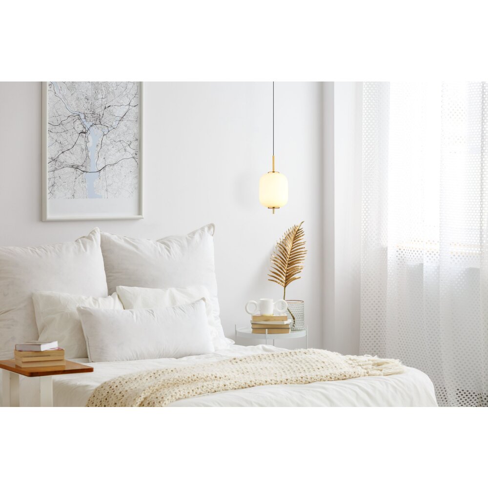 Globo EWALD Lampa Wisząca LED Mosiądz, 1-punktowy main product photo