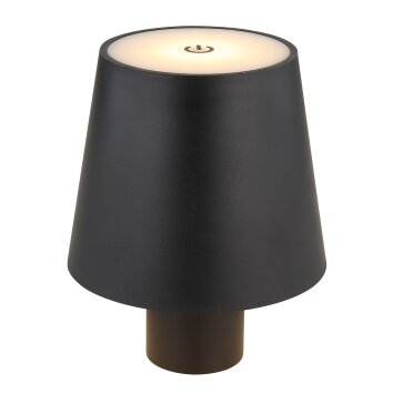 Globo VANNIE Lampa stołowa LED Czarny, Biały, 1-punktowy