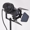 Lampa stołowa Lichinga Chrom, Czarny, 1-punktowy