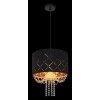 Globo CLARKE Lampa Wisząca Czarny, 1-punktowy