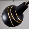 Southwest Lampa Sufitowa Złoty, Czarny, 3-punktowe