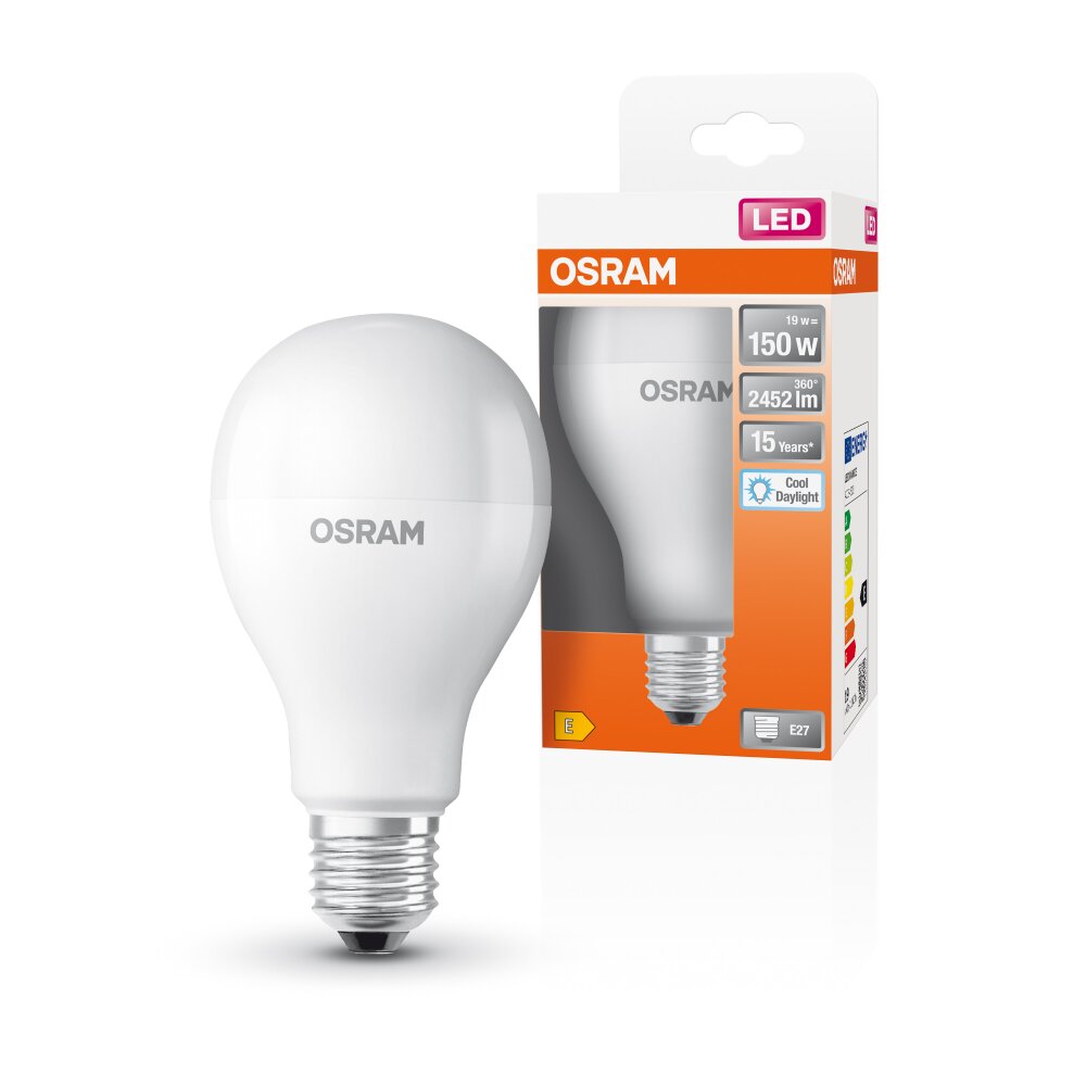 OSRAM LED Star E27 19 W 6500 Kelvin 2452 Lumen main product photo