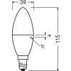 OSRAM LED Star E14 7,5 W 4000 Kelvin 806 Lumen