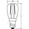 OSRAM zestaw 2 żarówek LED Special E14 1,3 W 2700 Kelvin 110 Lumen