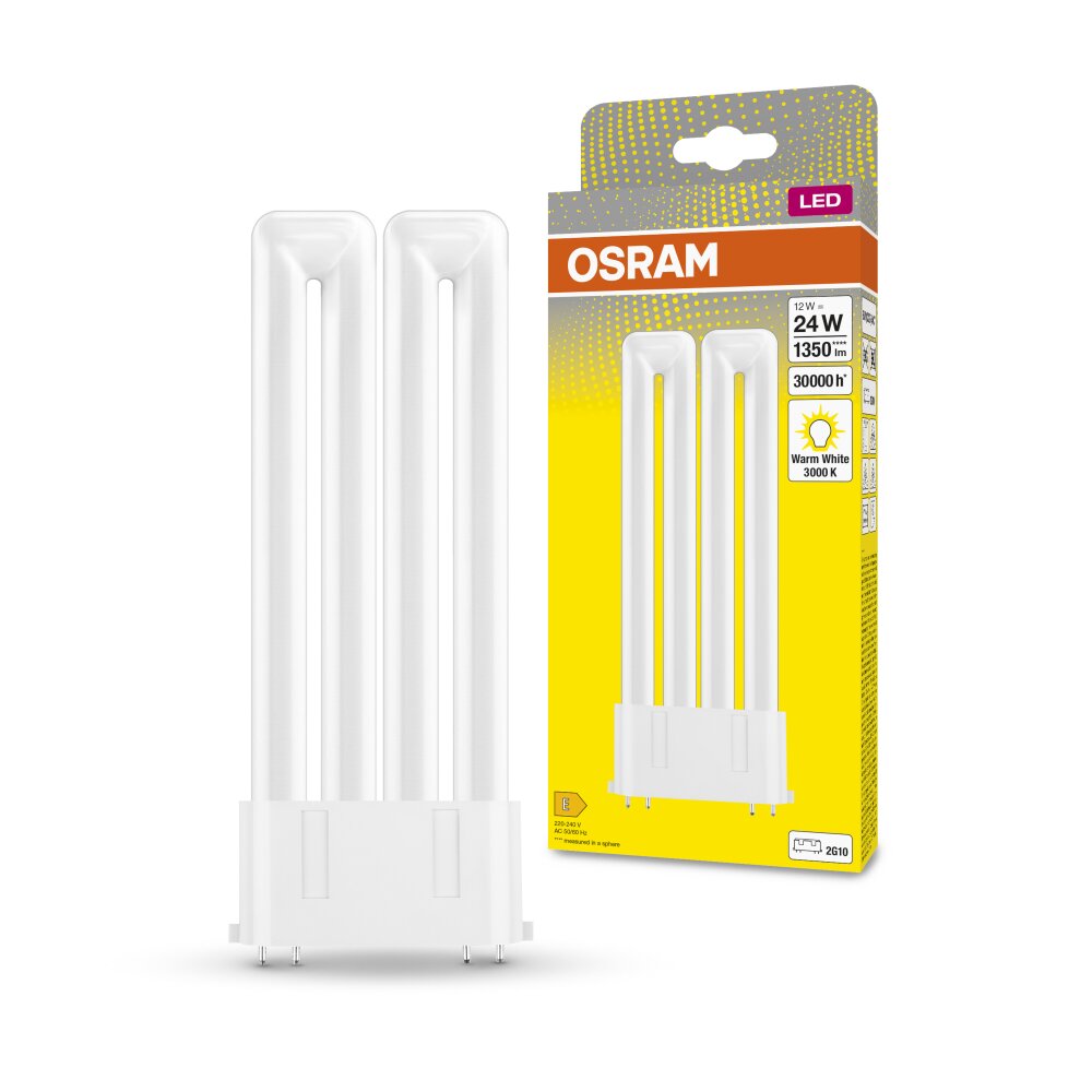 OSRAM DULUX 2G10 12 W 3000 Kelvin 1350 Lumen main product photo