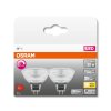 OSRAM Zestaw 2 lamp LED Superstar GU5.3 5 W 2700 Kelvin 345 Lumen