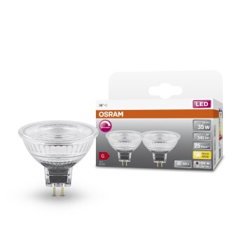 OSRAM Zestaw 2 lamp LED Superstar GU5.3 5 W 2700 Kelvin 345 Lumen