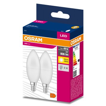 OSRAM LED E14 7,5 W 3000 Kelvin 806 Lumen