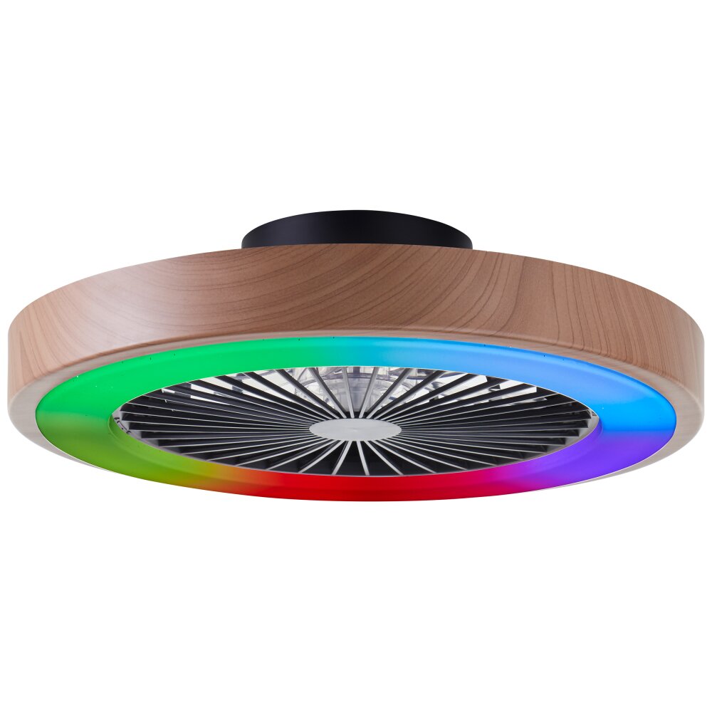 Brilliant Slimline Lampa Sufitowa LED Czarny, 1-punktowy, Zdalne sterowanie main product photo