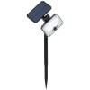 Brilliant Joplin Zewnętrzna Lampa Stojąca LED Czarny, 1-punktowy, Czujnik ruchu